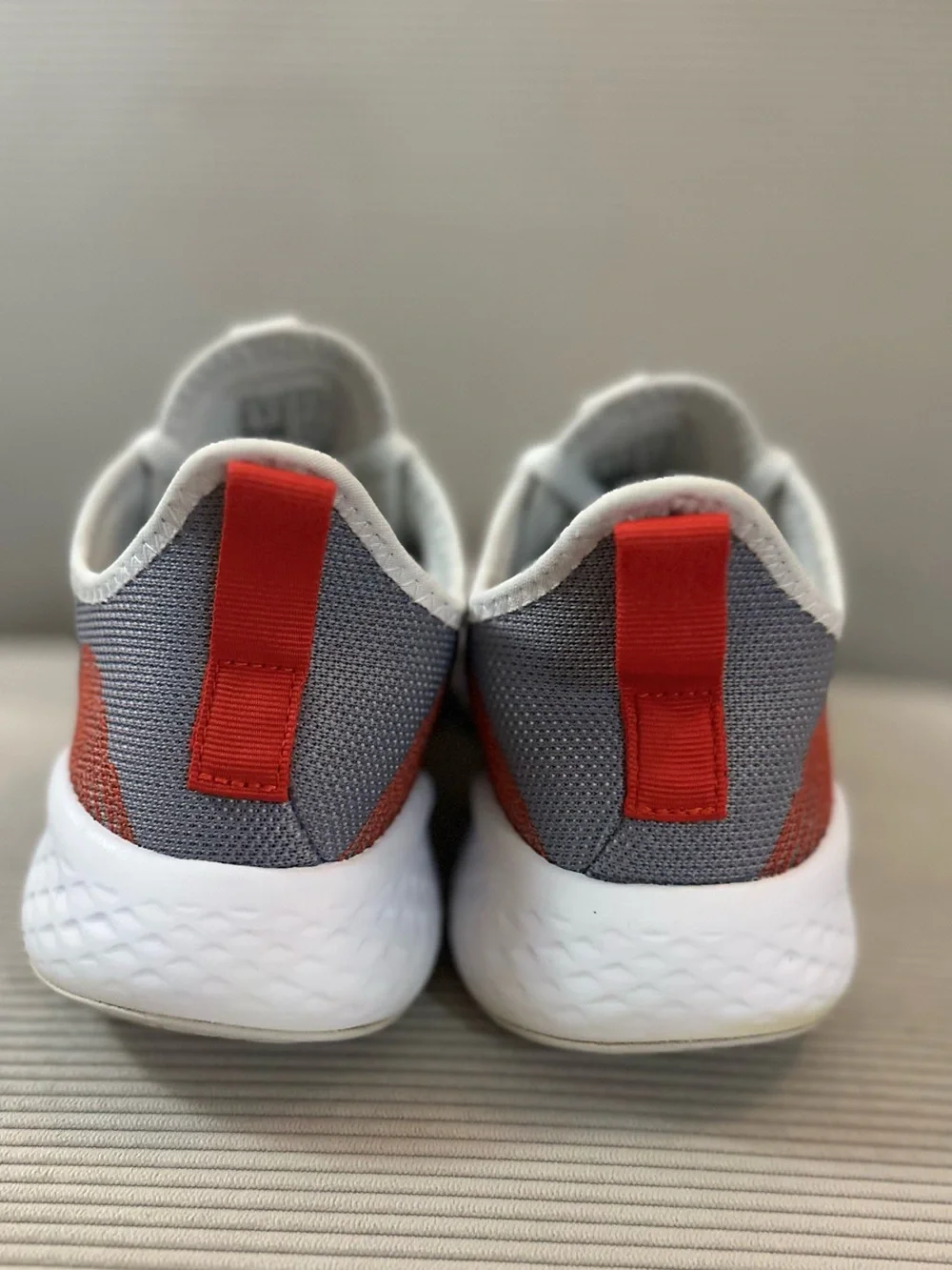 Adidas Men's Fluidflow 2.0 Running Shoes - White/Grey Six/Grey Three size 9.5